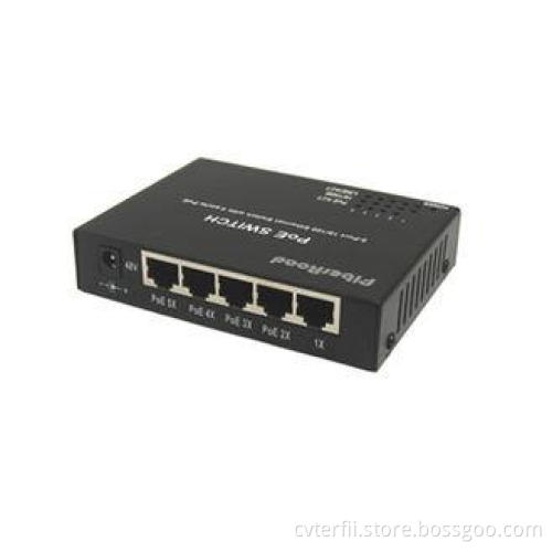 100BASE-T 5 Port POE Power Over Ethernet Switches For IP Ph